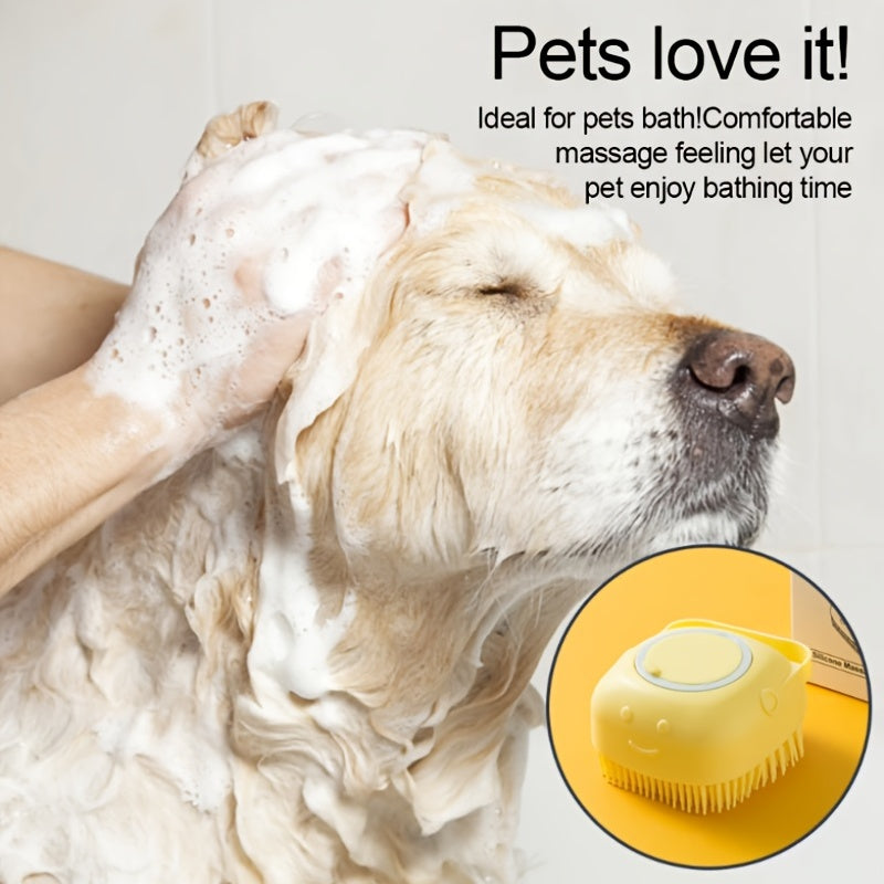Gentle Pet Bath Brush