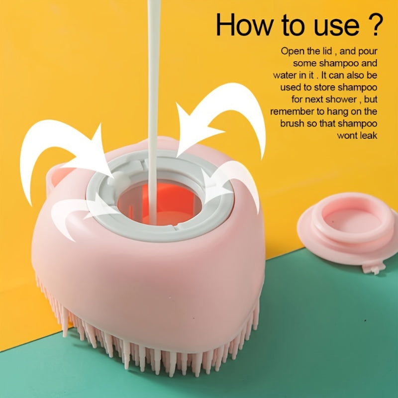 Gentle Pet Bath Brush