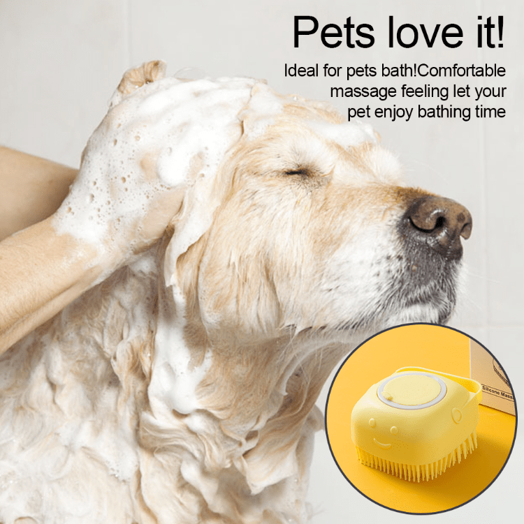 Gentle Pet Bath Brush