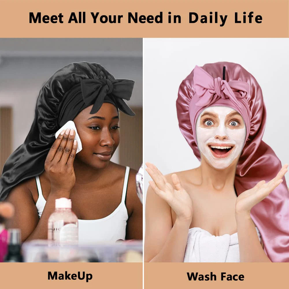 Silky Satin Sleep Bonnet