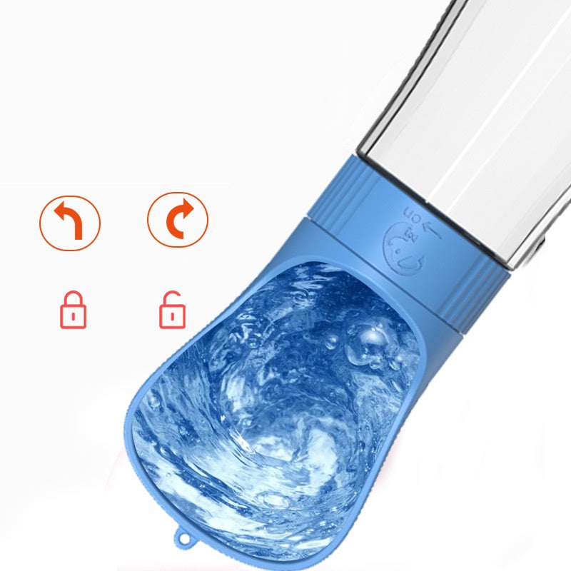 2-in-1 Pet Water Bottle