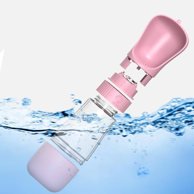2-in-1 Pet Water Bottle