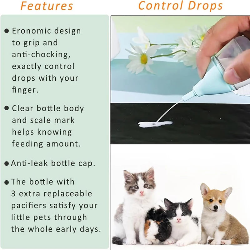 Newborn Pet Feeding Bottle