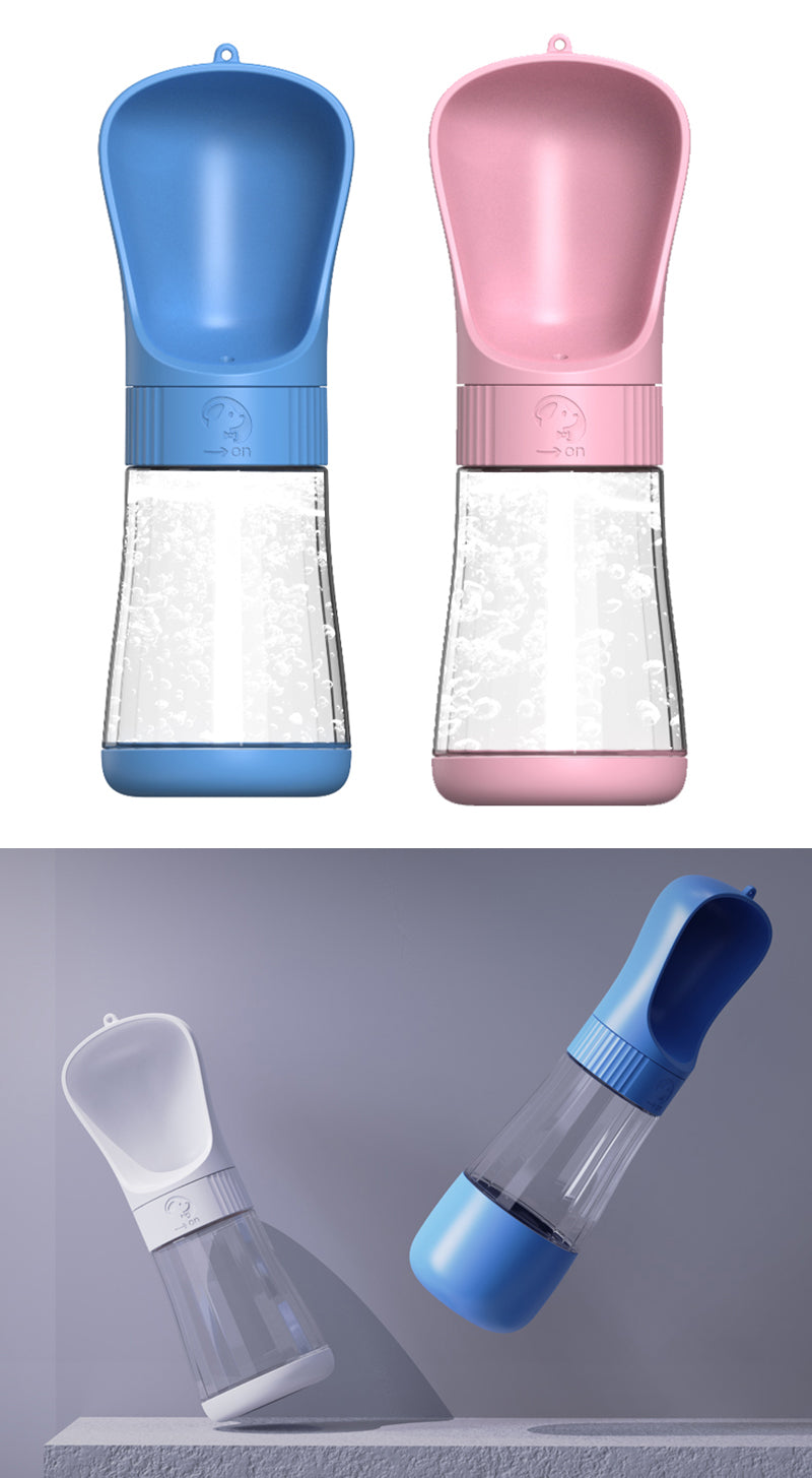 2-in-1 Pet Water Bottle