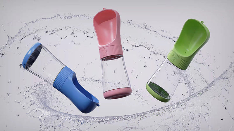 2-in-1 Pet Water Bottle
