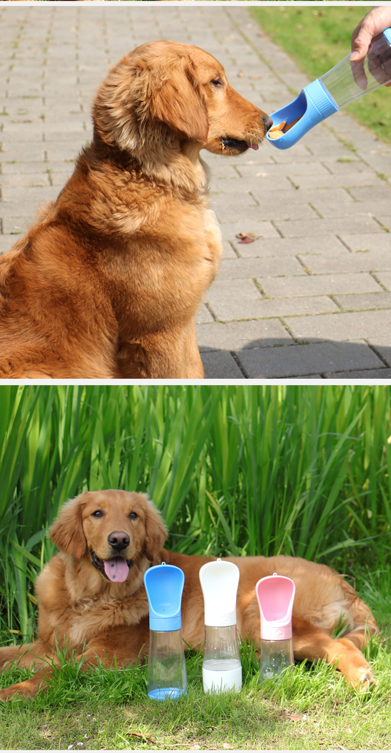 2-in-1 Pet Water Bottle