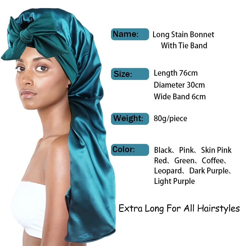 Silky Satin Sleep Bonnet