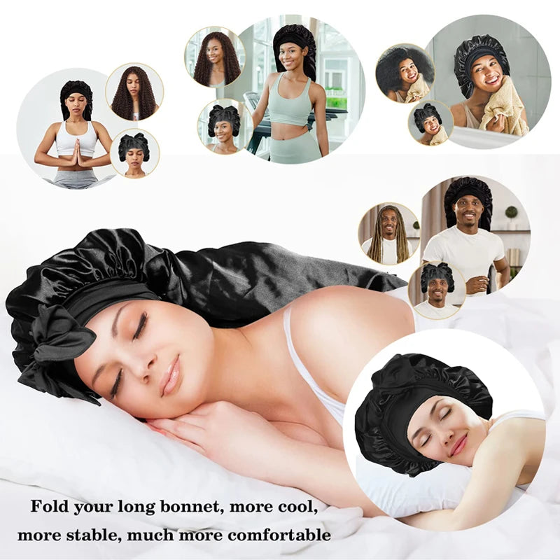 Silky Satin Sleep Bonnet