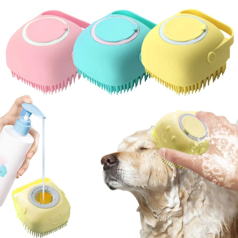 Gentle Pet Bath Brush